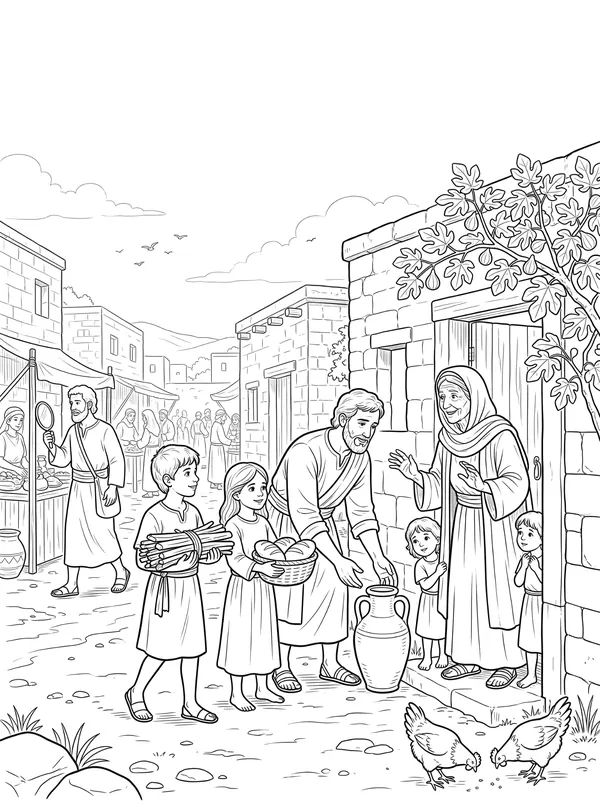 Doers of the Word coloring page