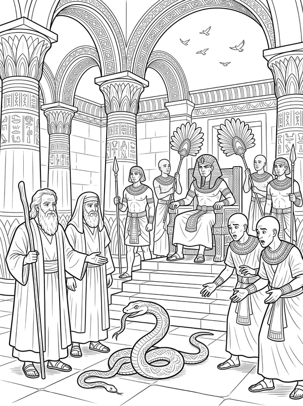 Let My People Go coloring page